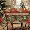 Nada Home Tovaglia Natalizia antimacchia no stiro Copritavolo Natale 18 posti 140x360cm 6980