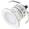 Weiqiao® - 10 faretti LED da incasso, luce RGBW, diametro 22 mm, impermeabile, IP67, illuminazione decorativa da parete per terrazzo, sentiero, parete, giardino, esterno