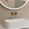 hansgrohe Tecturis S rubinetto lavabo, installazione a parete, 73350140, Tecturis S bronzo spazzolato [Rubinetteria Bagno > Rubinetteria Lavabo]