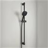 Grohe Vitalio Comfort set doccia con asta saliscendi, 2 tipi di getto, 269302431, Vitalio Comfort nero opaco [Rubinetteria Bagno > Set Doccia]