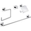 Grohe Start Cube set accessori bagno, 41115000, Start Cube cromo [Accessori Bagno > Set di accessori da bagno]