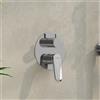 Fortis natura rubinetto doccia monocomando, 2 uscite, SET incluso corpo incasso, 9569110PC, Natura cromo [Rubinetteria Bagno > Rubinetteria Doccia]