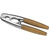 Cilio 293432 Schiaccianoci, Metallo Legno, Nero