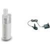 OMRON MicroAIR U100 Nebulizzatore Mesh Portatile, Apparecchio Aerosol Silenzioso da Casa e Viaggio, Trattamento di Patologie Respiratorie come Tosse e Raffreddore + OMRON Alimentatore per AerosolU100