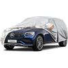 kayme Telo Copriauto da Esterno, Kayme Copertura per Auto Impermeabile Anti UV Vento Antipolvere a 6 Strati con Cerniera e Felpato. Compatibile Con X3, Q5, GLC, XC60, Stelvio, RAV4 (SUV:da 460 a 485cm) YL