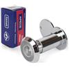 APECS Spioncino con protezione dalla vista per porta 35-60mm foro - Ø16mm copertura spioncino color cromo Modello 6016/35-60-CR
