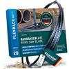 Bayerwald Werkzeuge Bayerwald - Lama per sega a nastro in acciaio, 1425 x 6 x 0,36 x 6 mm, per legno, metalli non ferrosi, plastica, lamiera sottile, adatta per Interkrenn BS 10
