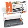 Peach PB300-15A Wire Binding Machine | Raccoglitore a filo personale più vicino DIN-A4 | Lega 60 lati | Include 34 pettini per rilegatura da 8 mm | Capacità di punzonatura di 6 fogli