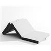 Vesgantti Materasso Pieghevole Singolo, 60x190x10cm Materasso Pieghevole Sfoderabile in Gel Memory Foam da 10 cm (Tri-Fold), Adatto per il Viaggio, il Campeggio, il Letto per gli Ospiti