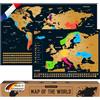 envami Mappa del Mondo da Grattare - Francese