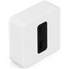 Sonos Sub 4 White Matt Subwoofer Wireless Wi-Fi 2 Woofer Force-Canceling Posizionabile in Verticale o in Orizzontale
