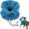 BUKYCAT Collare per Recupero Gatto, Collare a Cono per Gatti, Elisabettiano per Gatti, per Gattino Impedisce di Leccare le Ferite (Blu, S)