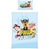 Herding Biancheria da Letto per Bambini Paw Patrol, Federa Circa 40 x 60 cm con Chiusura a Hotel, Copripiumino Circa 100 x 135 cm con Pratica Abbottonatura, 100% Cotone