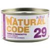 Natural Code Gatto Lattina (29) Adulto Tonno & Prosciutto 85 Gr Temporaneamente Mancante Dall'Azienda Produttrice
