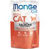 Monge Gatto Grill Busta Kitten Salmone 85 Gr