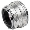 Pergear Obiettivo fisso 25 mm F1.8 con messa a fuoco manuale per fotocamere Fujifilm Fuji X-A1 X-A10 X-A2 X-A3 A-at X-M1 XM2 X-T1 X-T3 X-T10 X-T2 X-T20 X-T30 X-Pro1 X-Pro2 X-E1 X-E2 E-E2s X-E3