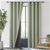 MRTREES Tende Oscuranti Verde Salvia Bellissime Moderne per Soggiorno 2 Pezzi 140x225 CM Oscuramento del 100% Tenda Termica Isolante Fonoassorbente con Anelli per Camera da Letto Cameretta Bambino