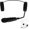 QSPORTPEAK Cuffia per Casco Moto Auricolari Cuffie Bluetooth Musica Stereo, E1+ Bluetooth 5.1 Navigatore e MP3, Raggio di 10m, Interfono Cuffia e Microfono Sportivo Sci Bicicletta Arrampicata