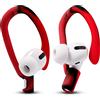 WC HookZ - Ganci sopra l'orecchio per AirPods Pro 1, 2 e AirPods 1, 2, 3 | Da Wicked Cushions | Due paia di dimensioni, gancio sinistro e destro unici | Lava