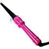SQUADO Ferro Arricciacapelli Conico, Piastra Professionale, Temperatura Massima 210°C, per capelli ricci. Nero e Rosa
