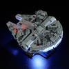 MENZAVA Kit di Illuminazione a LED Compatibile con LEGO 2024 Millennium Falcon Star Wars 75375 Modello da Costruire - Set di luci per a LED Il Modello (Non includere Il Modello)