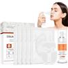 Miioto Collagene Film Viso Solubile Coreano, 5 Pezzi Maschera Collagene Viso