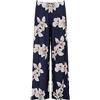 REAL LIFE FASHION LTD Pantaloni da donna a palazzo a gamba larga con stampa cachemire in vita elasticizzata ampia loungewear vestibilità ampia pantaloni stampati casual abbigliamento estivo per feste