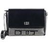Cult - Borsa a tracolla in ecopelle, nero (26 X 16 X 10.5 cm)