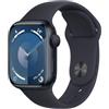 Apple Watch Serie 9 41mm Aluminium MidNight Sport Band MidNight S/M MR8W3QL/A