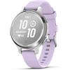 Garmin® Lily™ 2 Active Silver cinturino Purple Jasmine