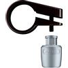 ABUS cannotto/Lock Nutfix reggisella Morsetto/Lock, Diametro 30, Argento