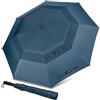 ZOMAKE 62 Pollici Extra Large Compatto Ombrello Da Golf,Resistente Al Vento Ombrello Pieghevole Portatile Per I Viaggi,Ombrelli Uomini Donne Doppia Calotta Ventilato(Blu Zaffiro)
