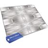 YAYODS Materassino isolante in alluminio 200 x 200 cm - materassino isolante pieghevole - tappetino termico per esterni - materassino termico - materassino isolante per campeggio - materassino