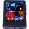 Zunate Lettore Mp3 WiFi con Bluetooth, Lettore Mp4 Mp3 Touchscreen TFT da 2,4 Pollici con Altoparlante, Supporto Radio FM E Book, Funzione di Registrazione, Riduzione del Rumore HD (Blu)