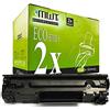 Mehrwegtoner 2x MWT Toner compatibile per Canon I-Sensys MF 4410 4430 4450 4550 4570 4580 4730 4750 4770 4780 4820 4870 4880 4890 dw d w dn n sostituisce 3500B002