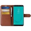 HualuBro Cover Vodafone Smart E9, Flip Case in PU Pelle Premium Portafoglio Cover [Funzione Stand] [Slot Carte] Leather Wallet Phone Custodia per Vodafone Smart E9 (Marrone)