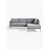 Westwing Collection Divano angolare in velluto Fluente