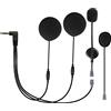 QSPORTPEAK Q7 Accessori Microfono Cuffia Originali per Interfono Bluetooth per Moto Q7/Q2/V6/V6 Pro/V4 Plus