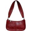 AiNinXun Borsa a Spalla Donna Borsa Piccola Borsetta Borsa a Mano Donna Borse Piccole Borsette Ragazza Borsa Hobo Pelle Borsa a Tracolla Shoulder Bags Rossa Borsa Vintage Pochette