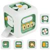 Ainiv Giochi Montessori Giocattolo per Bambini 1 2 Anni, Cubo Bambino per La Motricità Fine e Apprendimento Educativi, Giochi Bambini per Bambini e Bambine di 1 2 3 Anni, Verde