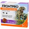 BOEHRINGER VET FRONTLINE Frontpro Cani >25-50 Kg 3 Compresse Masticabili - Contro pulci e zecche
