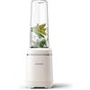 Philips Eco Conscious Edition Frullatore serie 5000, Tecnologia ProBlend, App HomeID, Lama estraibile, Bicchiere Tritan™ Renew da 600 ml, Plastica bio, Opaca Bianca (HR2500/00)