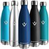Vikastar Vikaster Thermos, 1000ml Borraccia, Borraccia acciaio inox Mantiene Caldo per 12 Ore/Freddo 24 Ore, Borracce Senza Perdite, Borraccia Adatto Bambini, Adulto, Scuola, Outdoor