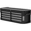 SOGI Cassettiera portautensili SOGI X6-08 - 8 cassetti - 1 vano con coperchio - serratura centralizzata - nero grafite