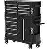 SOGI KIT Cassettiera + carrello portautensili SOGI X6 - 8+5 cassetti - 1 vano 2 ripiani - 4 ruote e maniglie per il trasporto