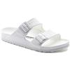 Birkenstock Arizona Eva, Zoccoli Unisex - Adulto, Bianco (White), 39 EU