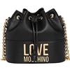 Love Moschino borsa secchiello donna black