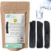 Ma Maison Durable Carbone Attivo Filtro Acqua | Bastoncini Binchotan Giapponese X3 | Vero Kishu Binchotan | Carbone di quercia di Wakayama| Filtro purificatore acqua rubinetto 100% naturale | Per Carafe| Filtro ca.