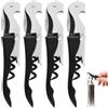 UNINGYI 4 Pezzi Cavatappi Professionali, Cavatappi Vino, Apribottiglie Vino, Cavatappi da Sommelier mit Tagliacapsule, Apribottiglie Manuale Adatto a Tutti i Tipi di Sughero e Bottiglie di Birra