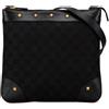 Gucci Pre-Owned - Borsa a tracolla GG Canvas Nailhead anni 2000-'15 - Donna - pelle di vitello/tela - Taglia unica - Nero